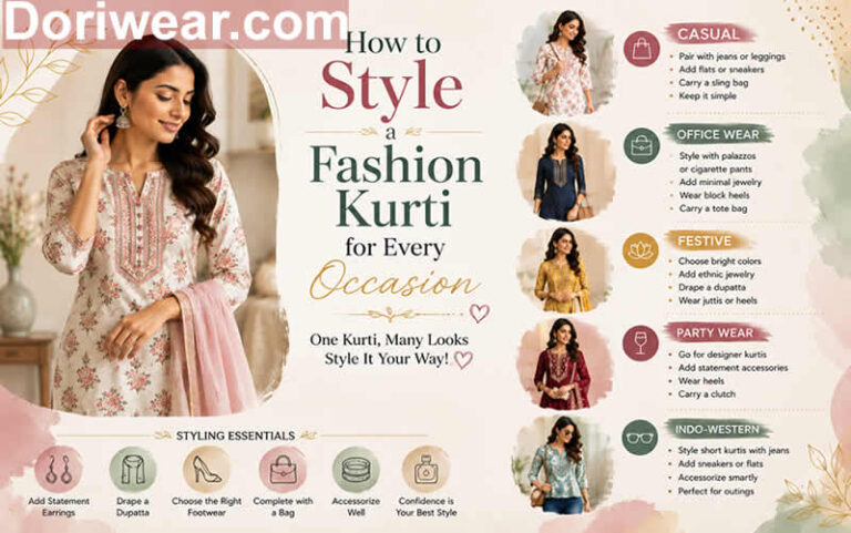 How to Style a Fashion Kurti for Every Occasion